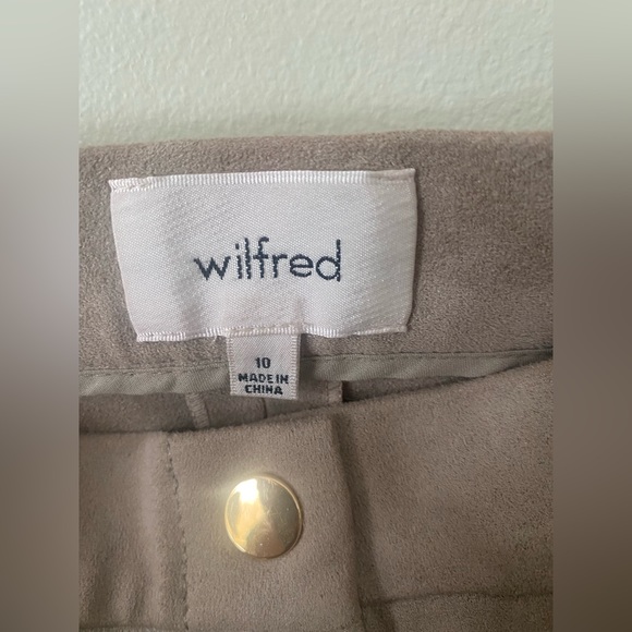 Wilfred Gaudin Skirt, Taupe, Size 10 - Picture 3 of 3